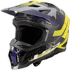 Ls2 crosshelm mx703 x-force galuo helmet x-force galuo gray neon yellow gr. xxl