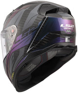 Ls2 integralhelm ff811 vector ii carbon savage helmet ff811 vector i c savage chameleon l - afbeelding 1