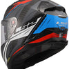 Ls2 integralhelm ff811 vector ii carbon savage helmet ff811 vector i c savage white bl red 3xl