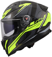 Ls2 integralhelm ff811 vector ii carbon savage helmet ff811 vector i c savage h-v yellow l - afbeelding 2