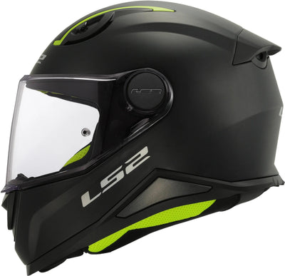 Ls2 kinder-integralhelm ff812 kid solid helmet kid ff812 soli black matt gr. s