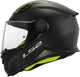 Ls2 kinder-integralhelm ff812 kid solid helmet kid ff812 soli black matt gr. s