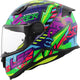 Ls2 kinder-integralhelm ff812 kid svent helmet kid ff812 sven blue green gr. l