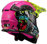 Ls2 kinder-crosshelm mx437 fast evo ii mini gorilla - afbeelding 1