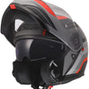 Ls2 klapphelm ff908 strobe ii monza helmets ff908 strobe monza black grey red l