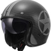 Ls2 jethelm of601 bob ii carbon star helmet of601 bob ii carbon star gray gr. m