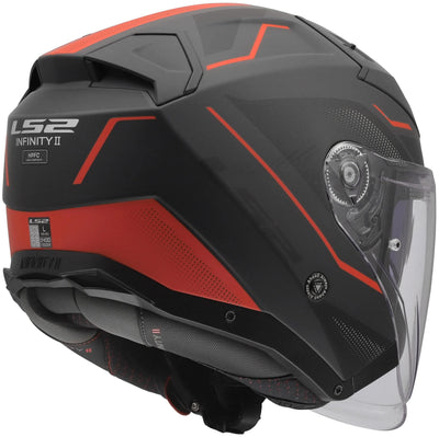 Ls2 jethelm of603 infinity ii veyron helmet of603 infinity ii veyron black gr red m