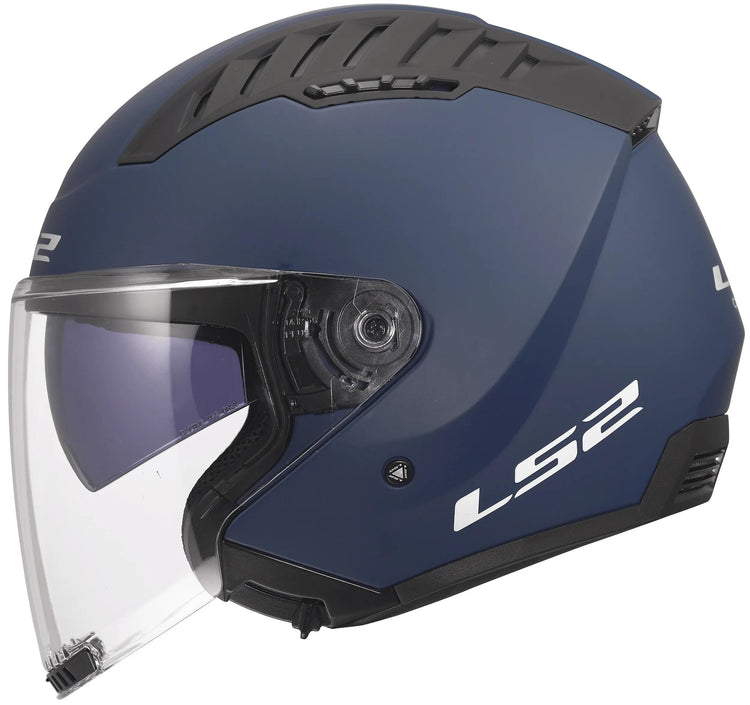 Ls2 jethelm of600 copter ii solid helmet of600 copter i navy blue matt gr. xxl