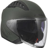 Ls2 jethelm of600 copter ii solid helmet of600 copter i military green gr. xxl
