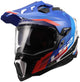 Ls2 endurohelm mx701 explorer hexa helmet mx701 explorer hexa white blue red l