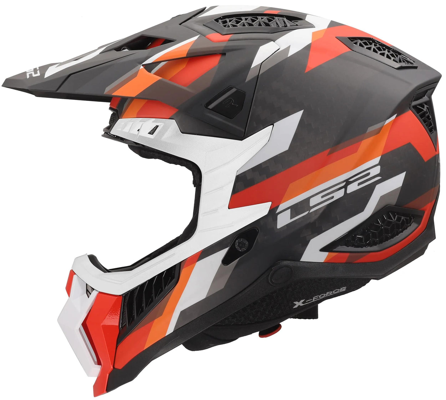 Ls2 crosshelm mx703 x-force phantom helmet mx703 x-force phantom matt or red l