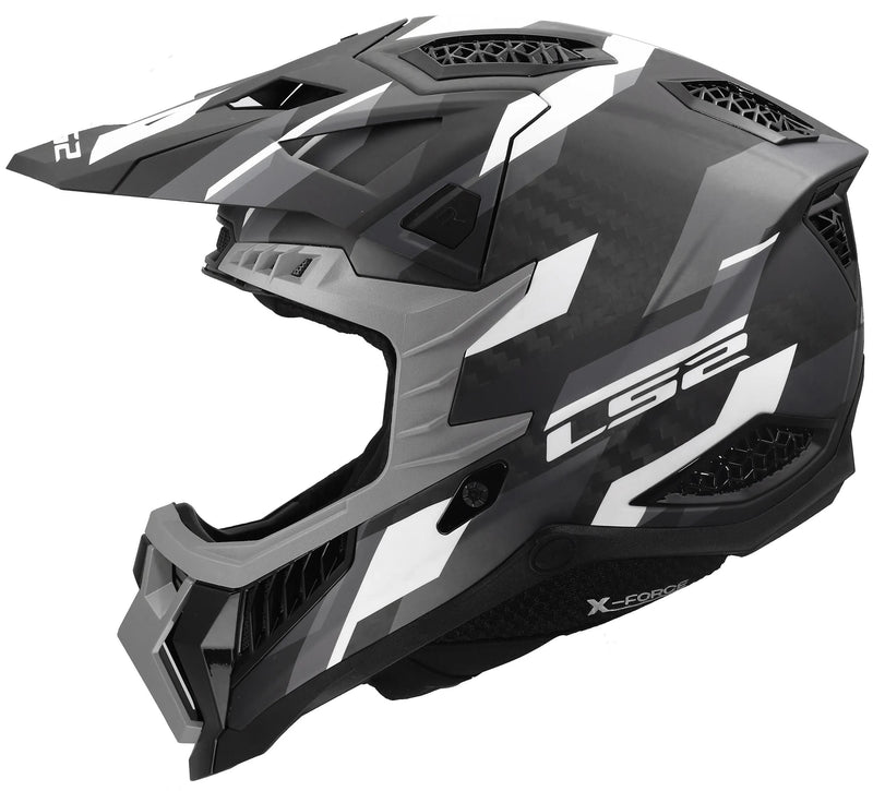 Ls2 crosshelm mx703 x-force phantom helmet mx703 x-force phantom matt gr. sw m