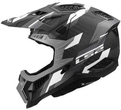 Ls2 crosshelm mx703 x-force phantom helmet mx703 x-force phantom matt gr. sw l