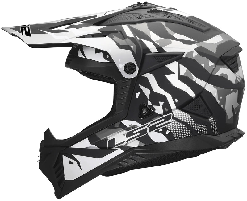 Ls2 crosshelm mx708 fast ii grotesk helmet mx708 fast ii grotesque matt black grey