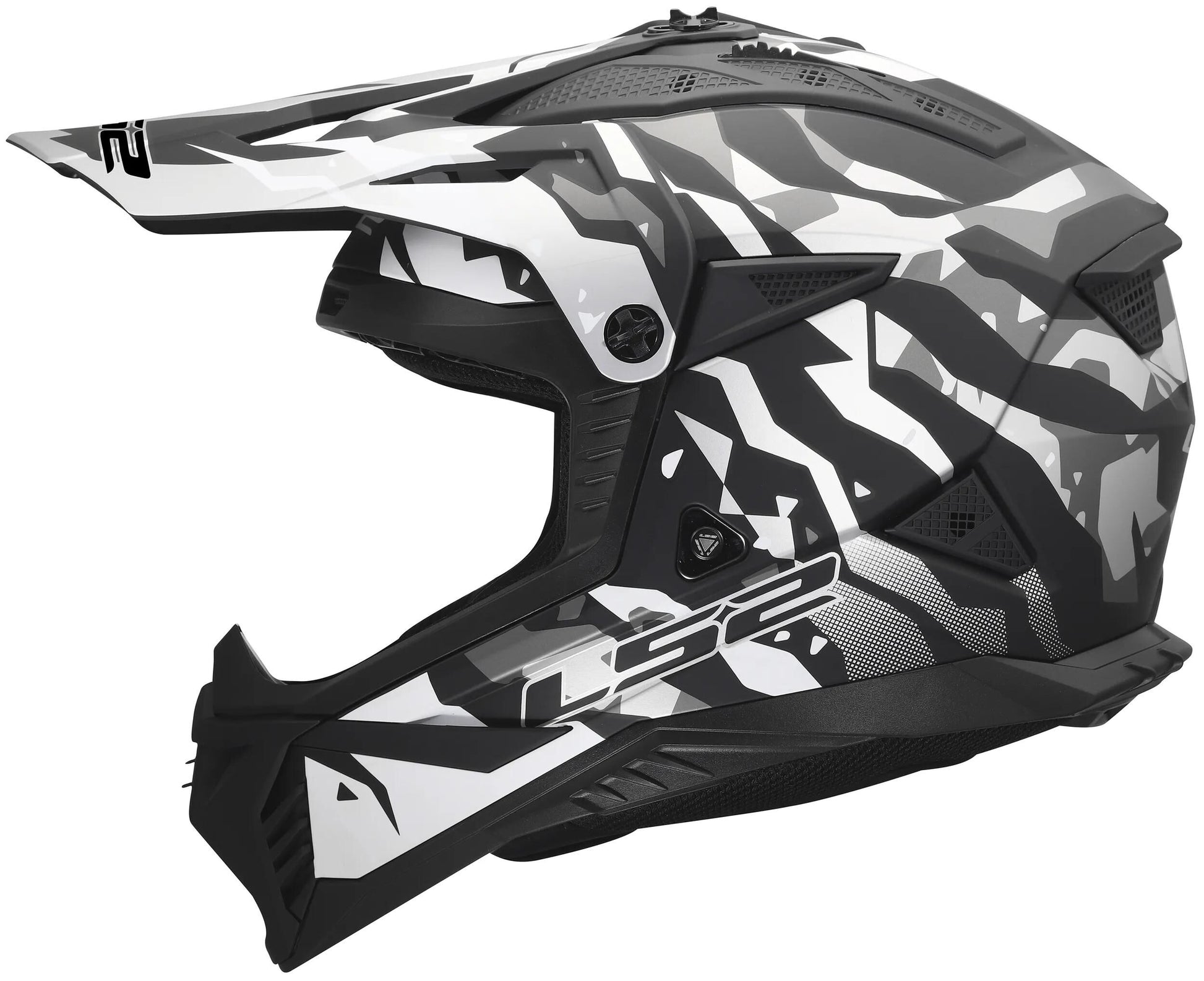 Ls2 crosshelm mx708 fast ii grotesk helmet mx708 fast ii grotesque matt black grey