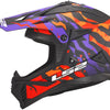 Ls2 crosshelm mx708 fast ii grotesk helmet mx708 fast ii grotesque purple or. matt