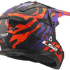 Ls2 crosshelm mx708 fast ii grotesk helmet mx708 fast ii grotesque purple or. matt