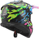 Ls2 crosshelm mx708 fast ii grotesk helmet mx708 fast ii grotesque bl pink green s