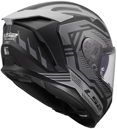 Ls2 integraalhelm ff817 challenger ii dravix helmet ff817 challeng ii dravix matt gray l