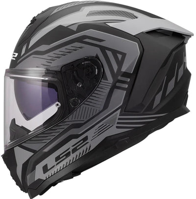 Ls2 integraalhelm ff817 challenger ii dravix helmet ff817 challeng ii dravix matt gray 3xl