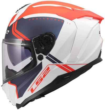 Ls2 integralhelm ff817 challenger ii titan helmet ff817 challeng ii titanium white bl rt l