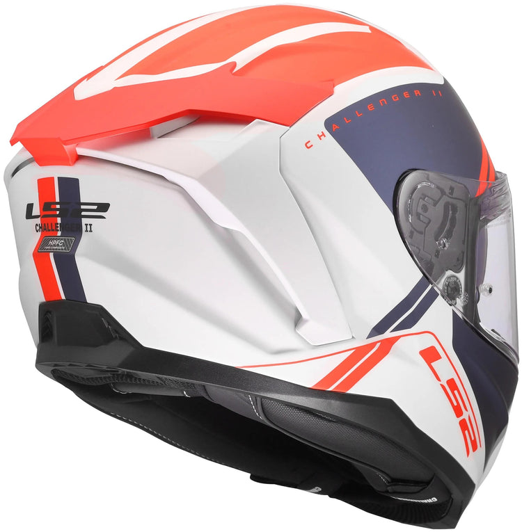 Ls2 integralhelm ff817 challenger ii titan helmet ff817 challeng ii titanium white bl rt x