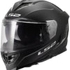 Ls2 integralhelm ff818 storm iii solid helmet ff818 storm ii solid matt black size 3xl