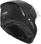 Ls2 integralhelm ff818 storm iii solid helmet ff818 storm ii solid matt black size 3xl - afbeelding 1
