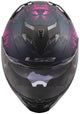 Ls2 integralhelm ff818 storm iii burst helmet ff818 storm ii brushes matt black pink l