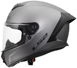 Ls2 integralhelm ff820 rapid iii solid helmets ff820 rapid i solid matt titanium xl - afbeelding 2