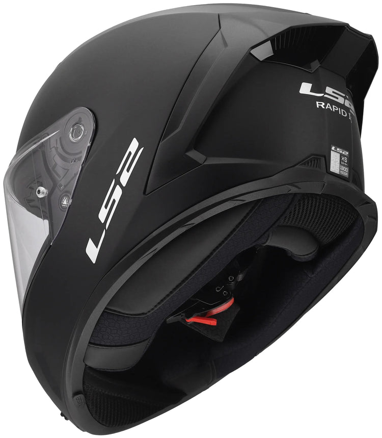Ls2 integralhelm ff820 rapid iii solid helmets ff820 rapid i solid matt black size 3xl