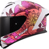 Ls2 integraalhelm ff820 rapid iii poppies helmets ff820 rapid i poppies ii white pink s