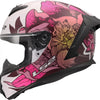 Ls2 integraalhelm ff820 rapid iii poppies helmets ff820 rapid i poppies ii white pink s