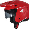 Ufo plast jethelm sheratan helmet sheratan s matt red