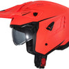 Ufo plast sheratan jethelm helmet sheratan s matt neon orange