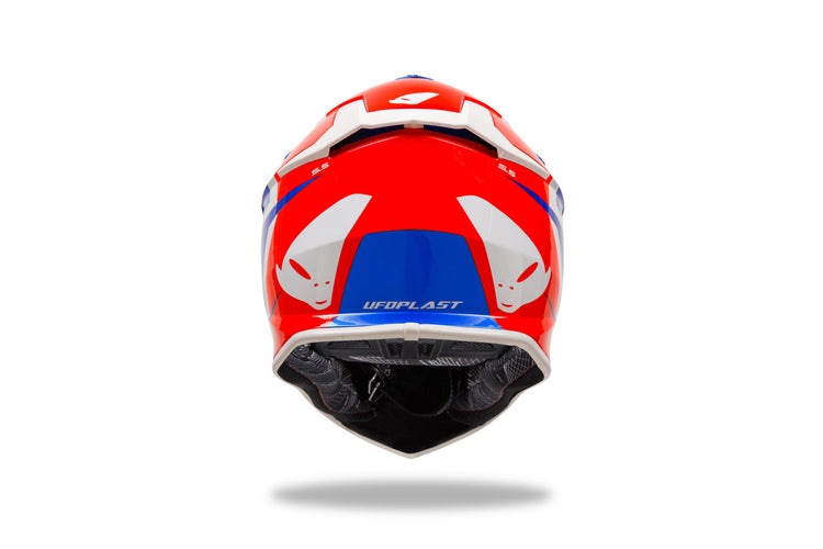 Ufo plast crosshelm intrepid helmet interpid xl blue red