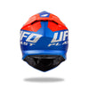 Ufo plast crosshelm intrepid helmet interpid xl blue orange