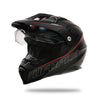 Ufo plast endurohelm aries helmet aries xs black red
