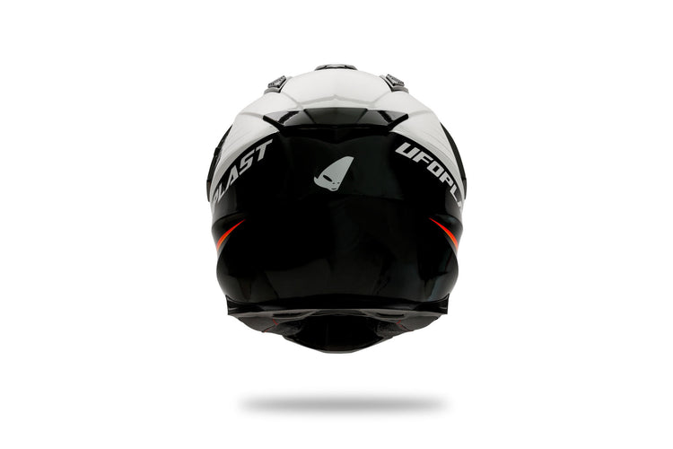 Ufo plast endurohelm aries helmet aries l black red