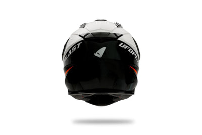 Ufo plast endurohelm aries helmet aries s white black