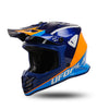 Ufo plast kinder crosshelm korey , uitneembaar helmet ufo plst korey m blue orange