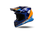 Ufo plast kinder crosshelm korey , uitneembaar helmet ufo plst korey m blue orange - afbeelding 2