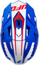 Ufo plast crosshelm echus helmet echus xs blue white red