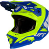 Ufo plast crosshelm echus helmet echus m blue yel. matt