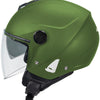 Ufo plast jethelm nixie helmet ufo nixie jet matt green gr. xl