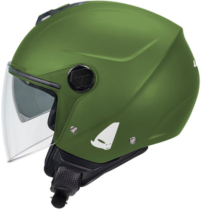 Ufo plast jethelm nixie helmet ufo nixie jet matt green gr. l