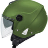 Ufo plast jethelm nixie helmet ufo nixie jet matt green gr. m