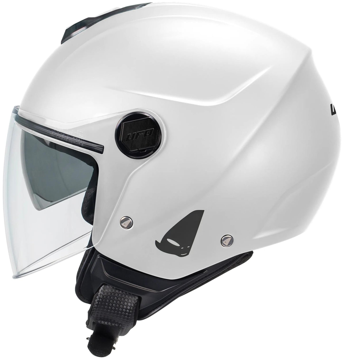 Ufo plast jethelm nixie helmet ufo nixie jet white gr. m