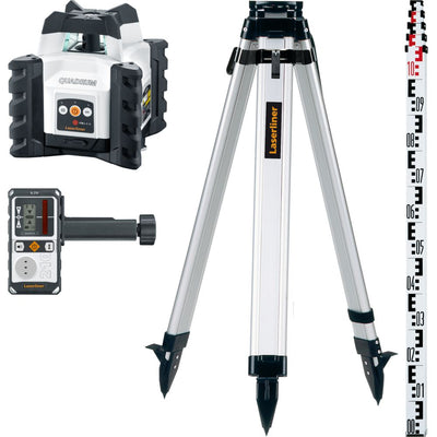 Laserliner quadrum compact 210s set 165cm rotatielaser - 053.510a