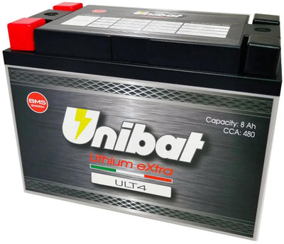 Unibat lifepo4 batterie ult4 battery ult4 4pin lithium extra